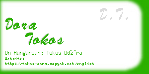 dora tokos business card